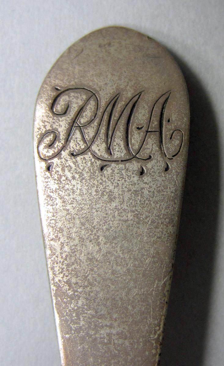 1972.0133 Silver Spoon engraving