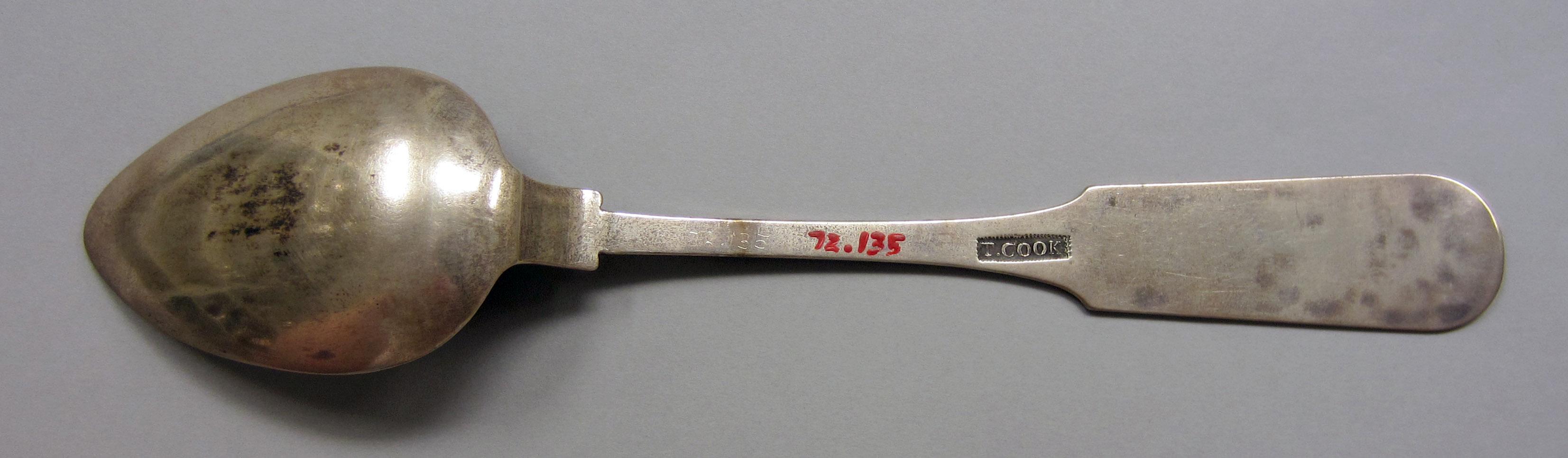 1972.0135 Silver Spoon underside