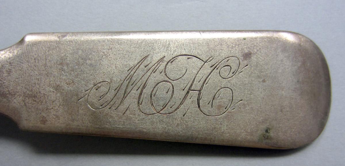 1972.0135 Silver Spoon engraving