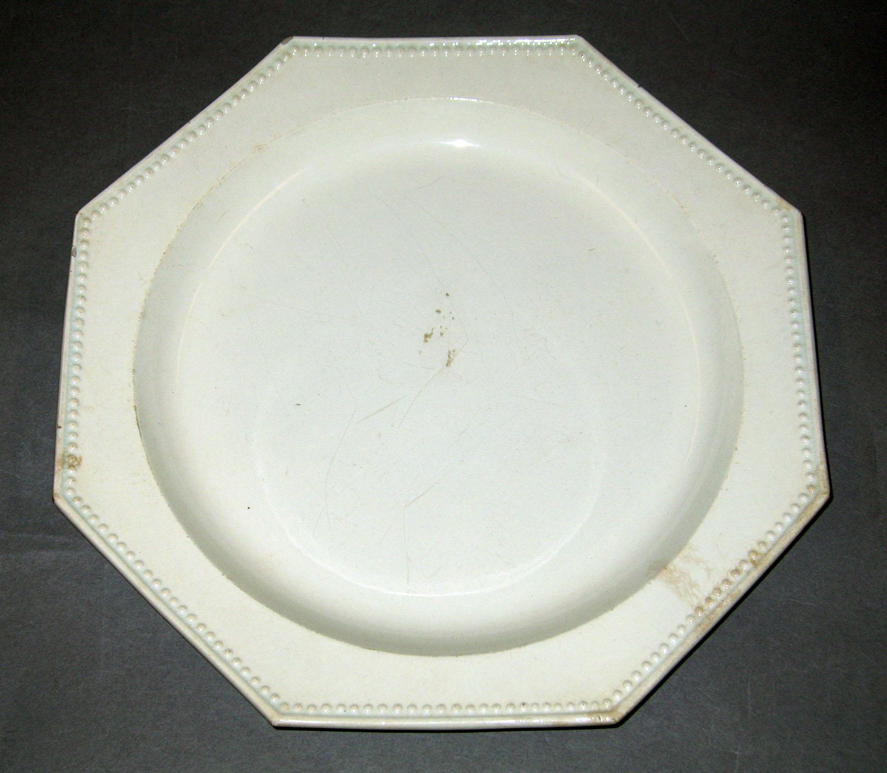 1972.0147 French creameare plate