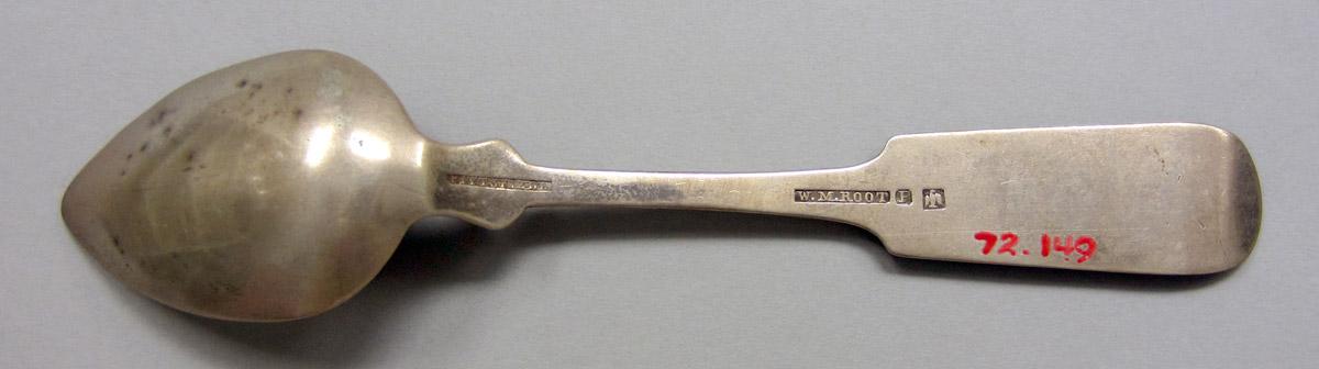 1972.0149 Silver Spoon underside