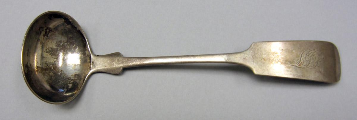 1972.0151 Silver Ladle upper surface