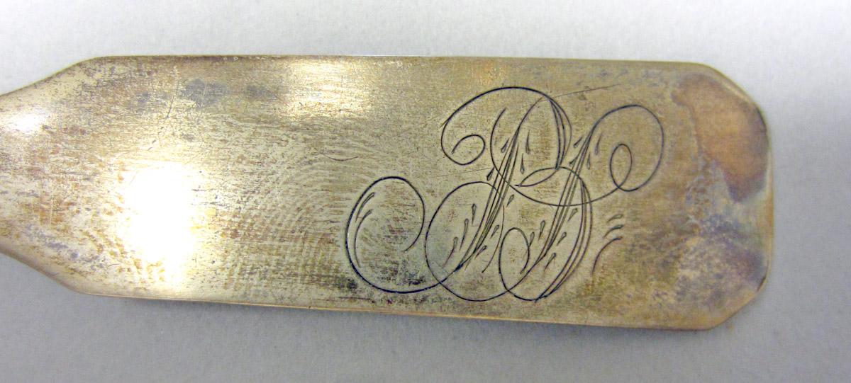 1972.0154 Silver Spoon engraving