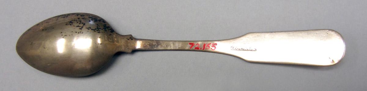 1972.0155 Silver Spoon underside