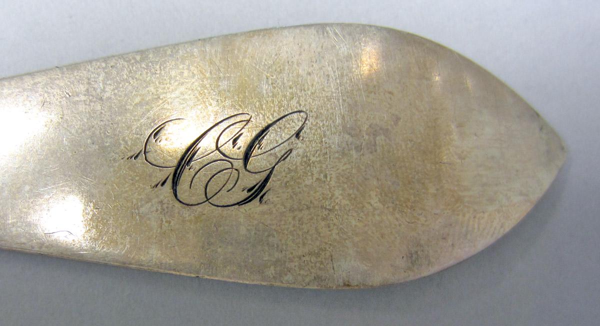 1972.0157 Silver Spoon engraving