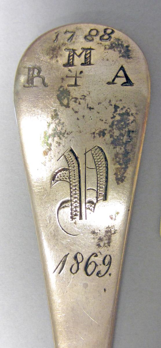 1972.0158 Silver Spoon engraving