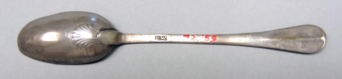 1972.0159 Silver Spoon underside