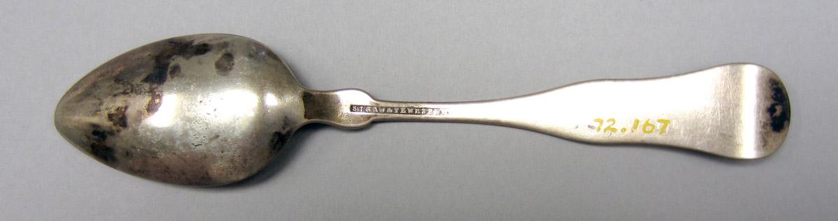 1972.0167 Silver Spoon underside