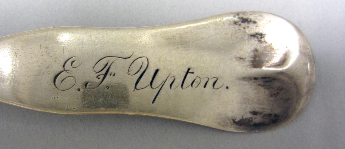 1972.0167 Silver Spoon engraving
