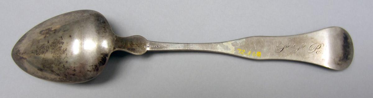 1972.0168 Silver Spoon underside