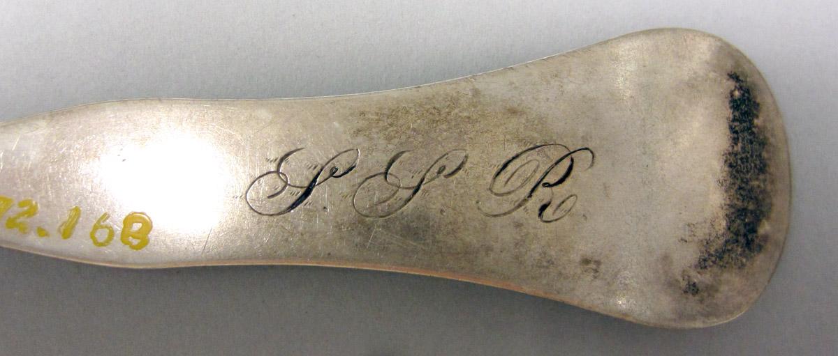 1972.0168 Silver Spoon engraving