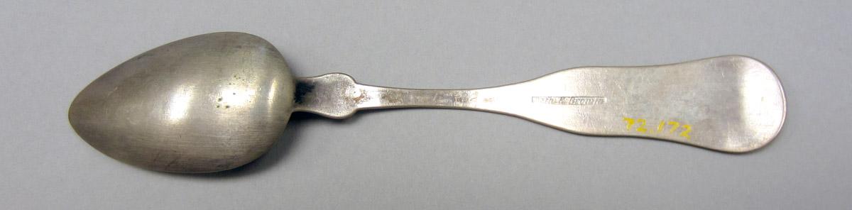 1972.0172 Silver Spoon underside