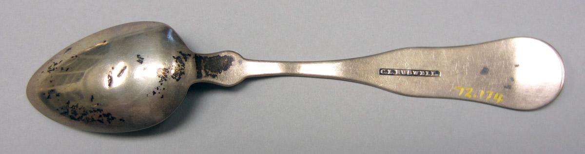 1972.0174 Silver Spoon underside