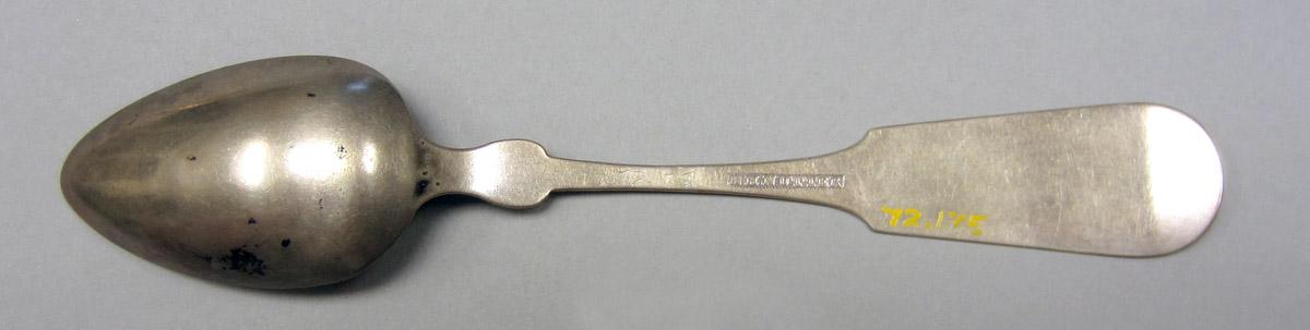 1972.0175 Silver Spoon underside