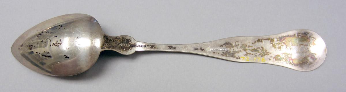 1972.0176 Silver Spoon underside