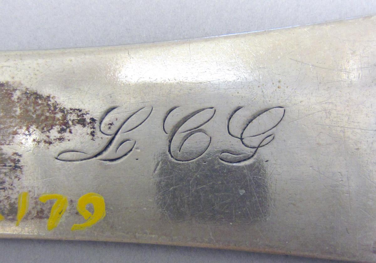 1972.0179 Silver Spoon engraving