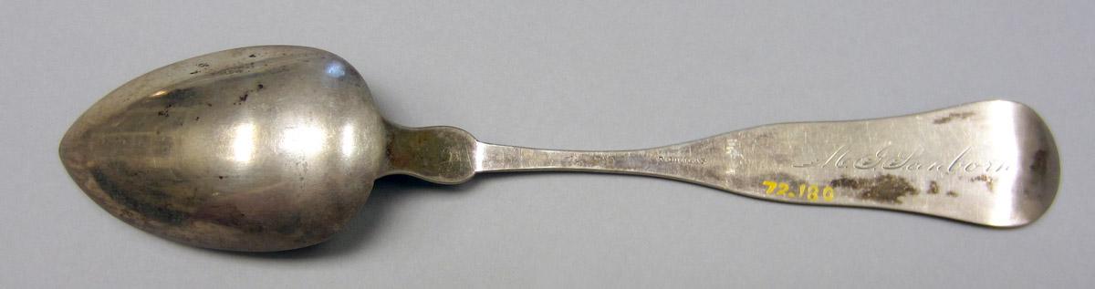 1972.0180 Silver Spoon underside
