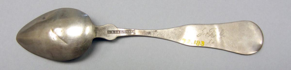1972.0183 Silver Spoon underside
