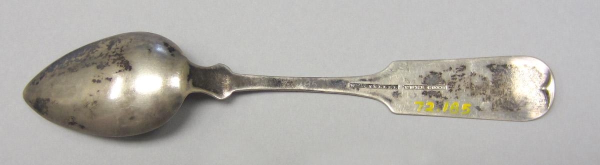 1972.0185 Silver Spoon underside