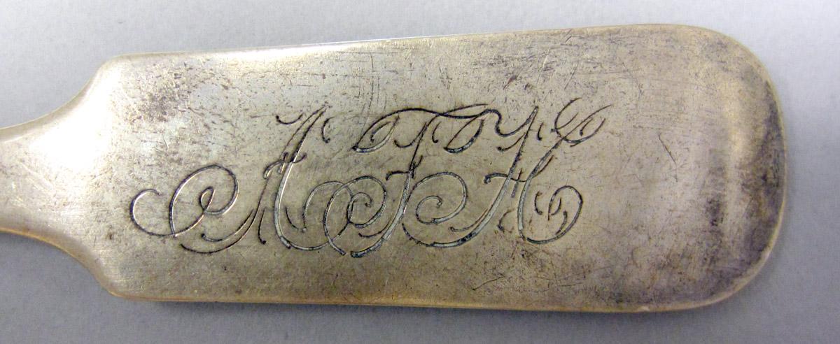 1972.0185 Silver Spoon engraving