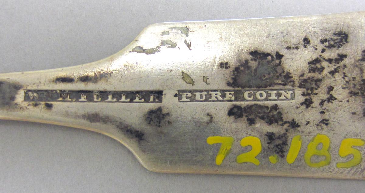 1972.0185 Silver Spoon mark