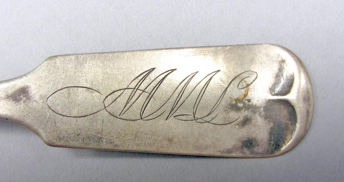 1972.0186 Silver Spoon engraving