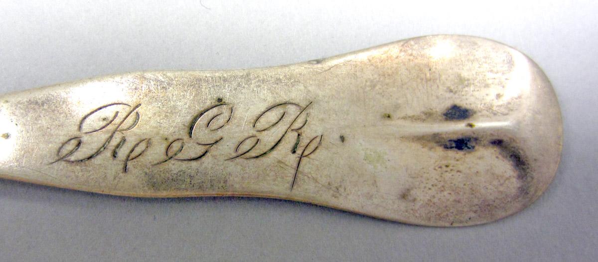 1972.0187 Silver Spoon engraving