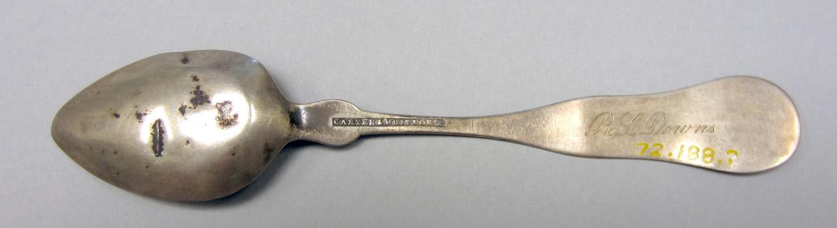 1972.0188.002 Silver Spoon underside