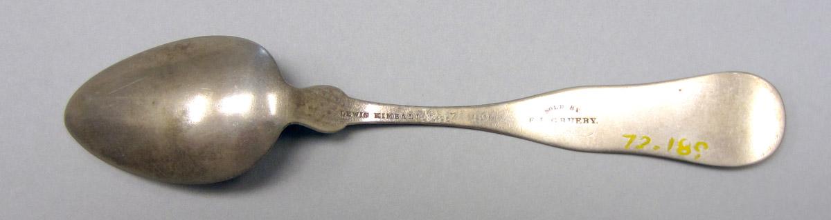 1972.0189 Silver Spoon underside