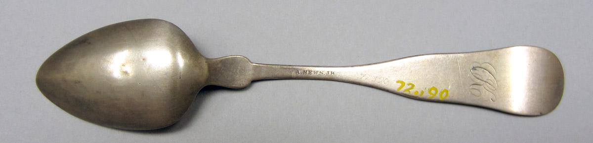 1972.0190 Silver Spoon underside