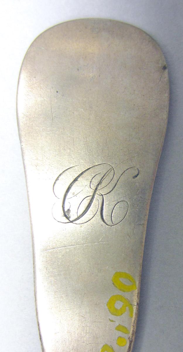 1972.0190 Silver Spoon engraving