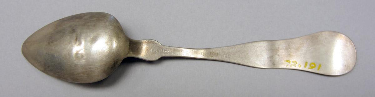 1972.0191 Silver Spoon underside