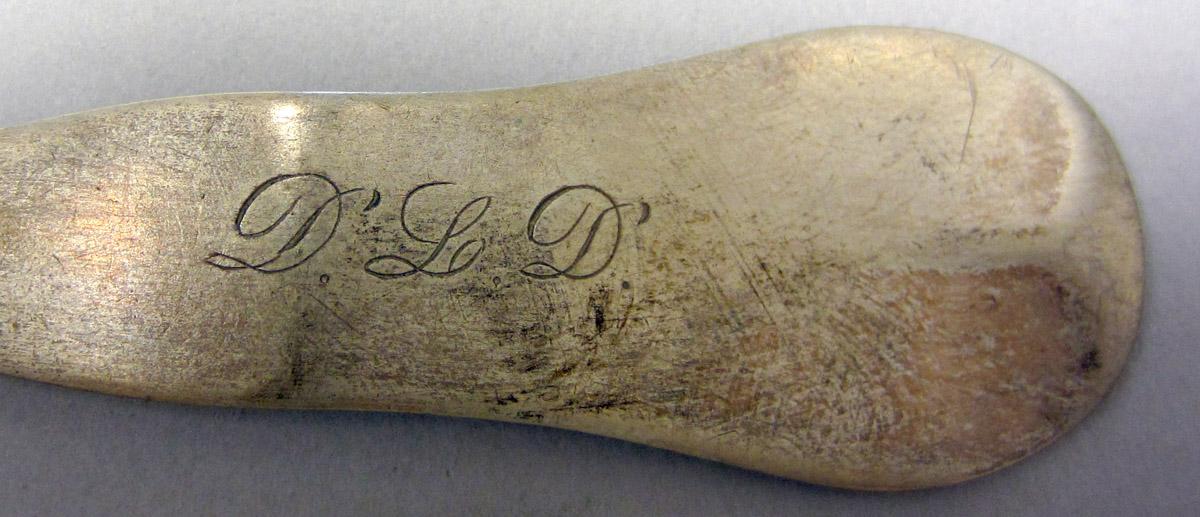 1972.0191 Silver Spoon engraving