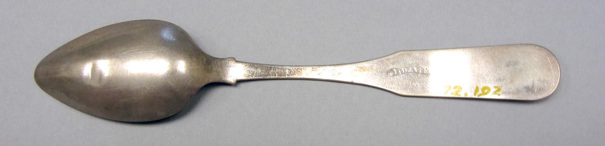 1972.0192 Silver Spoon underside