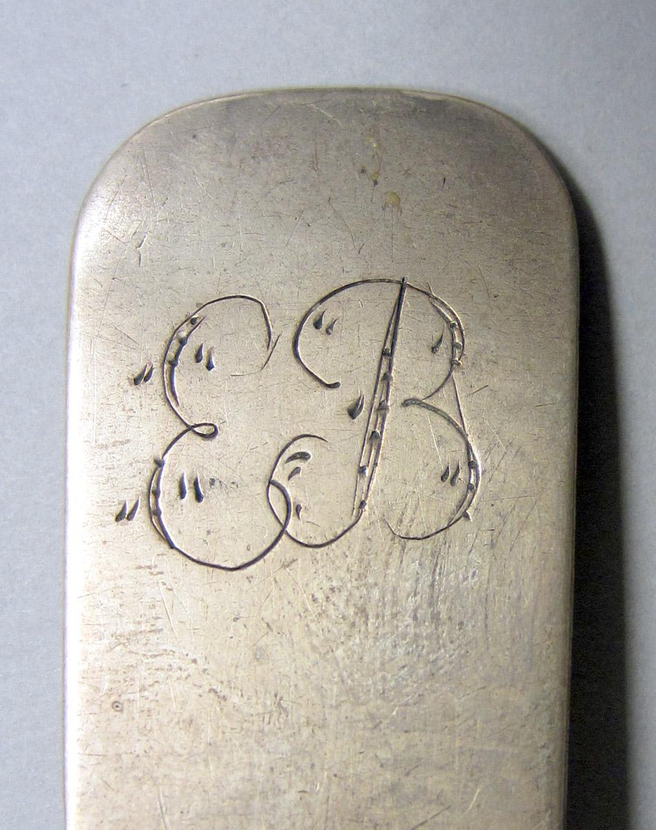 1972.0193 Silver Spoon engraving