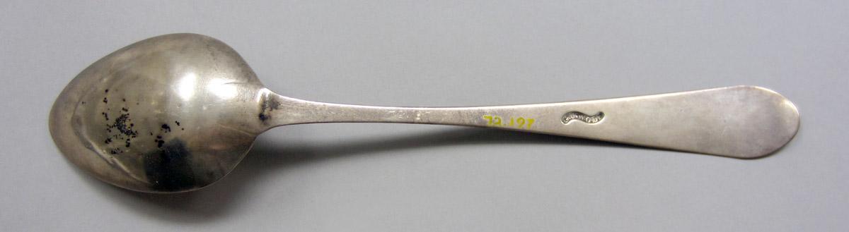 1972.0197 Silver Spoon underside