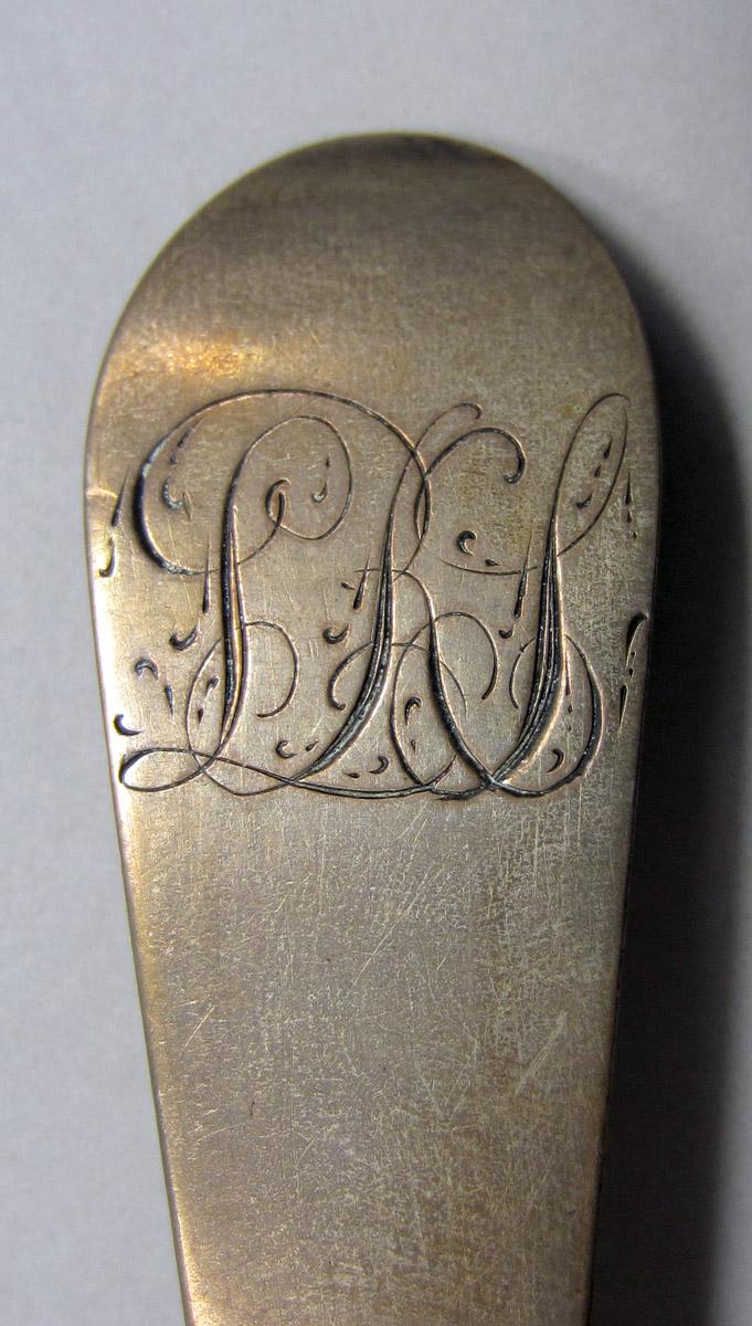 1972.0197 Silver Spoon engraving
