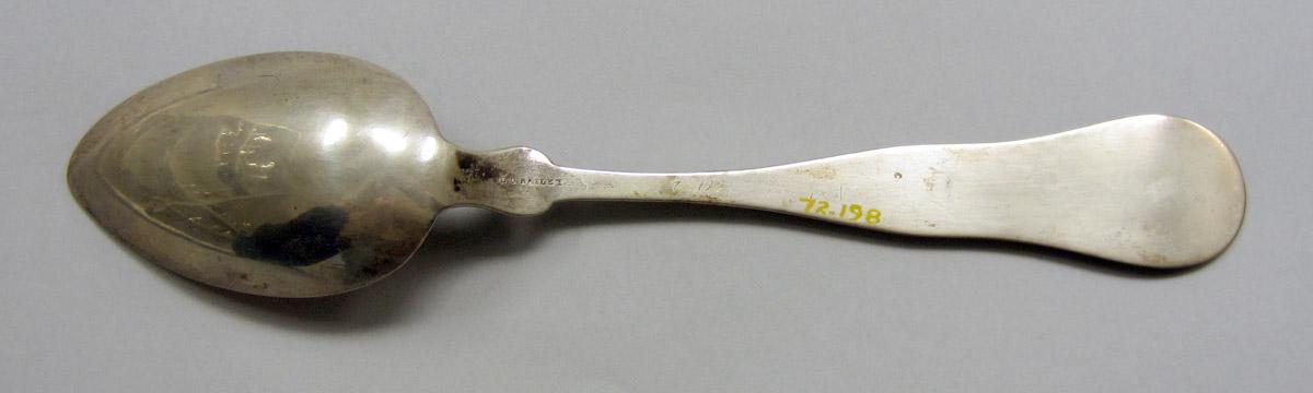 1972.0198 Silver Spoon underside