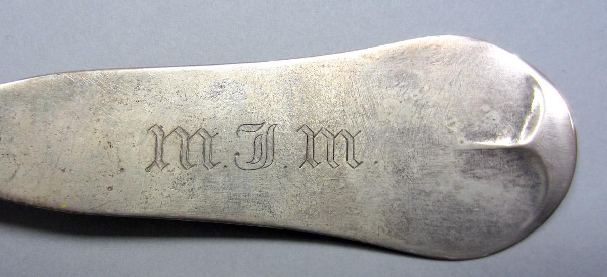 1972.0200 Silver Spoon engraving