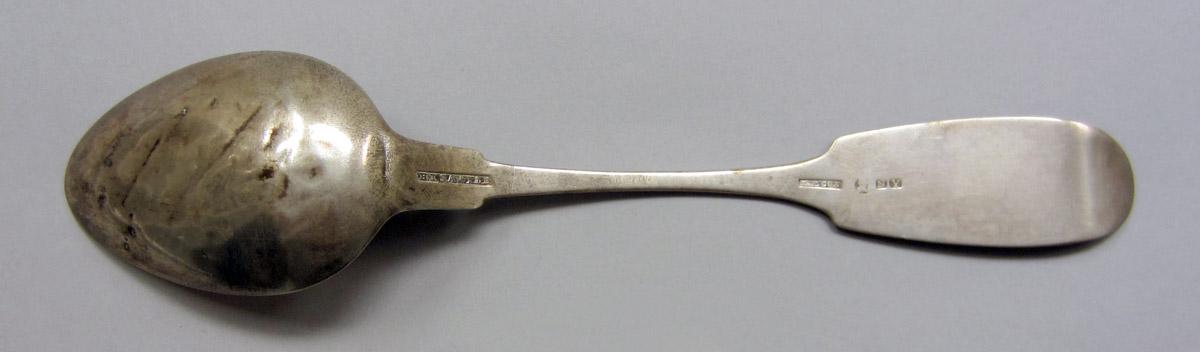 1972.0201 Silver Spoon underside