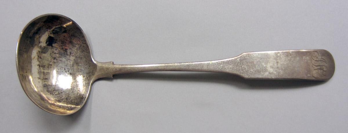 1972.0203 Silver Ladle upper surface