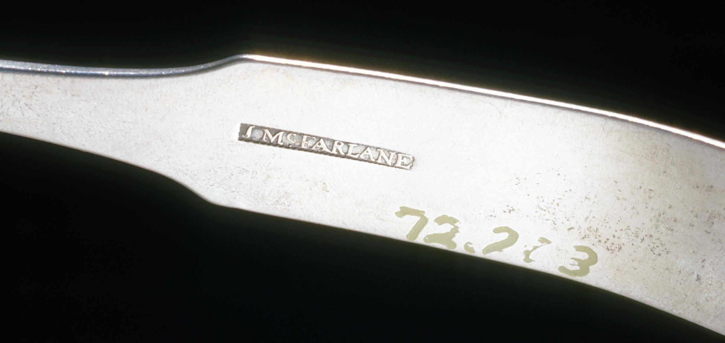 1972.0203 Ladle, detail 1
