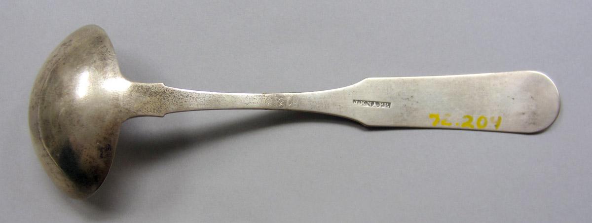 1972.0204 Silver Ladle underside