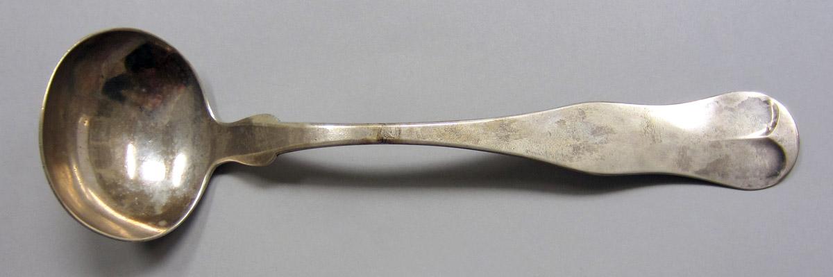 1972.0205 Silver Ladle upper surface