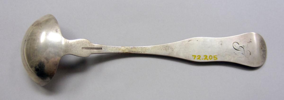 1972.0205 Silver Ladle underside