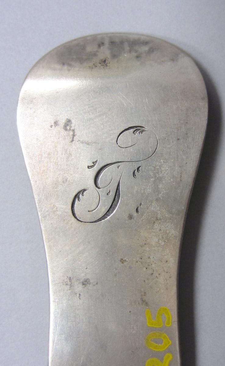 1972.0205 Silver Ladle engraving