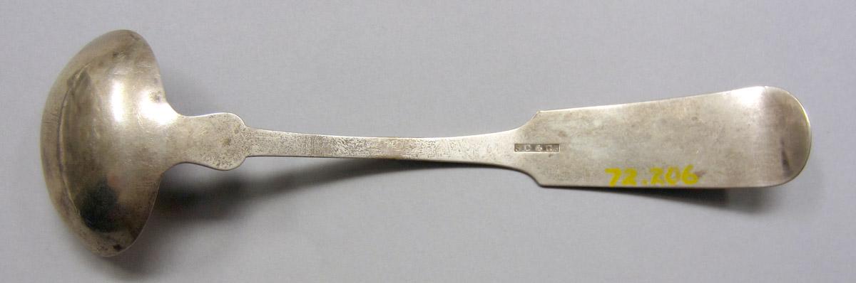 1972.0206 Silver Ladle underside