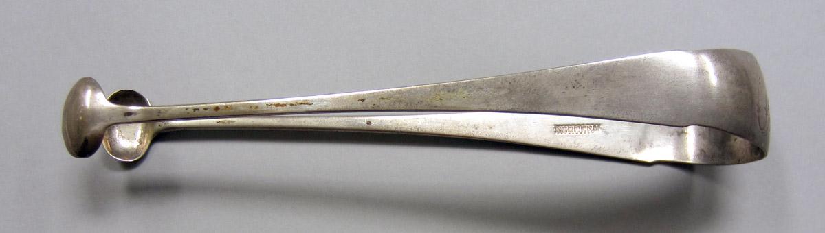 1972.0207 Silver Tongs view 2