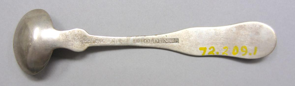 1972.0209.001 Silver Spoon underside