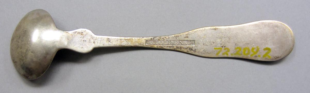 1972.0209.002 Silver Spoon underside